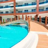 Компактная студия у моря в Махмутларе для отдыха и ликвидной покупки. Супер Цена