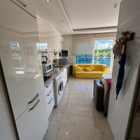 Компактная студия у моря в Махмутларе для отдыха и ликвидной покупки. Супер Цена