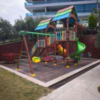 3+1 250 M2 BAHÇELİ DUBLEX DAİRE  200 M2 KENDİNE AYİT BAHÇELİ