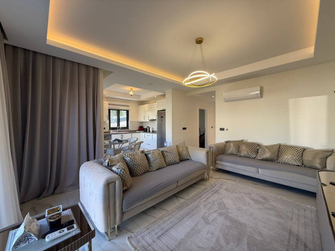 3+1 VİLLA 200 M2 MOBİLYALI 200 M2 BAHÇE KULLANIM ALANI