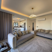 3+1 VİLLA 200 M2 MOBİLYALI 200 M2 BAHÇE KULLANIM ALANI