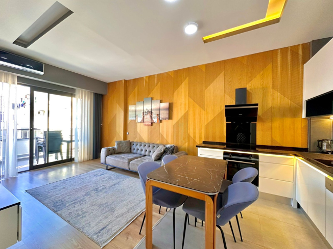 KLOPATRA PLAJINA 300 M 1+1 FULL ACTİVİTELİ DAİRE