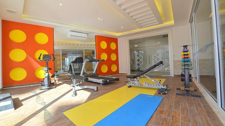 Mahmutlar'da 1+1 geniş eşyalı fırsat daire