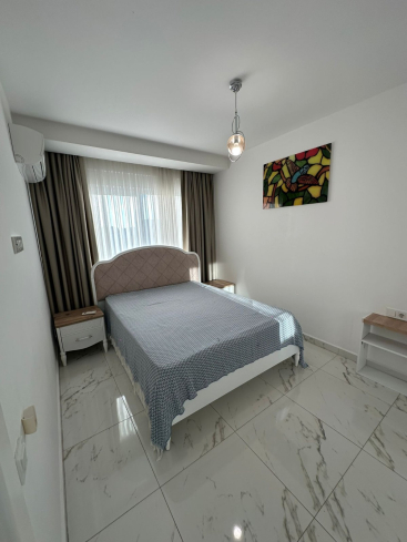 Mahmutlar'da 1+1 geniş eşyalı fırsat daire