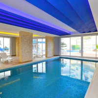 Mahmutlar'da 1+1 geniş eşyalı fırsat daire