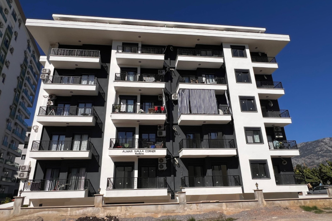 AKTİVİTELİ , DENİZE 350 mt. EŞYASIZ 1+1 SATILIK DAİRE