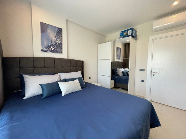 1+1 full eşyalı daire premium site içinde kiralık daire