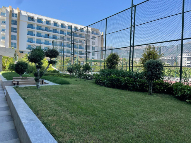 1+1 full eşyalı daire premium site içinde kiralık daire