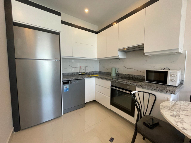 1+1 full eşyalı daire premium site içinde kiralık daire