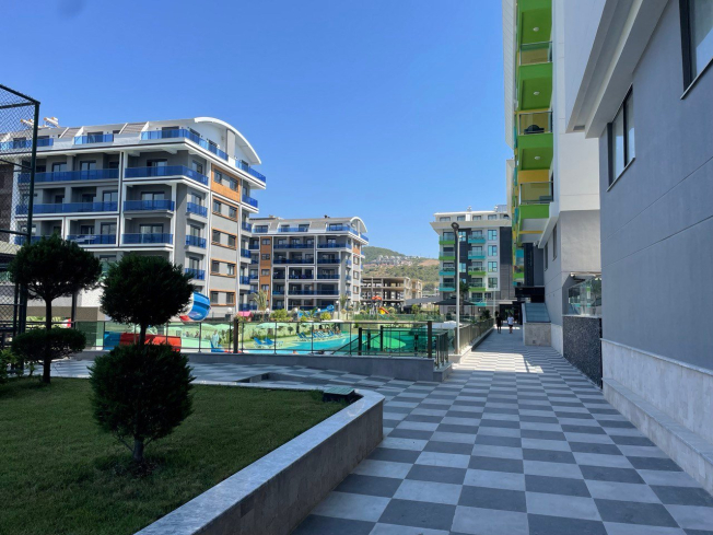 1+1 full eşyalı daire premium site içinde kiralık daire