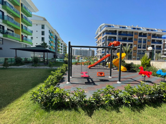 1+1 full eşyalı daire premium site içinde kiralık daire