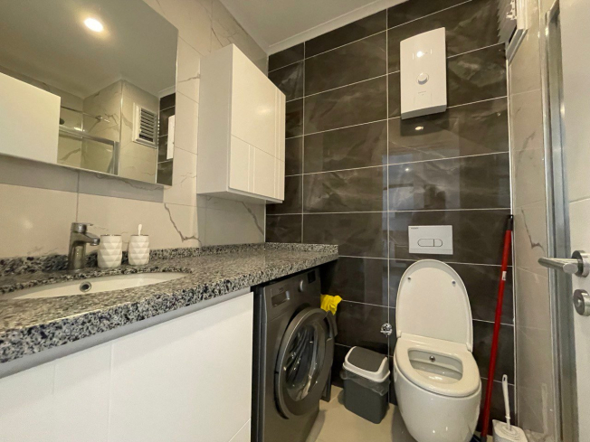 1+1 full eşyalı daire premium site içinde kiralık daire