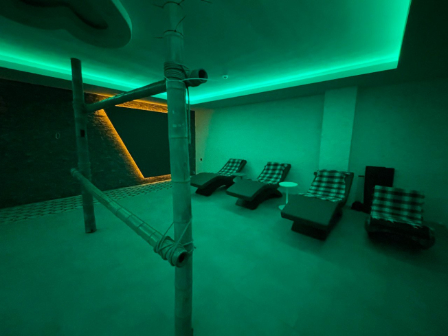 1+1 full eşyalı daire premium site içinde kiralık daire