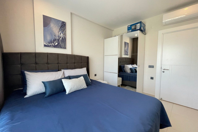 1+1 full eşyalı daire premium site içinde kiralık daire