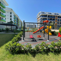 1+1 full eşyalı daire premium site içinde kiralık daire