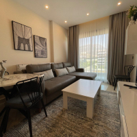 1+1 full eşyalı daire premium site içinde kiralık daire