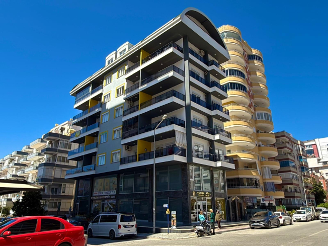 Новая 1+1 квартира в Махмутларе — 500 м до моря и центр в шаговой доступности