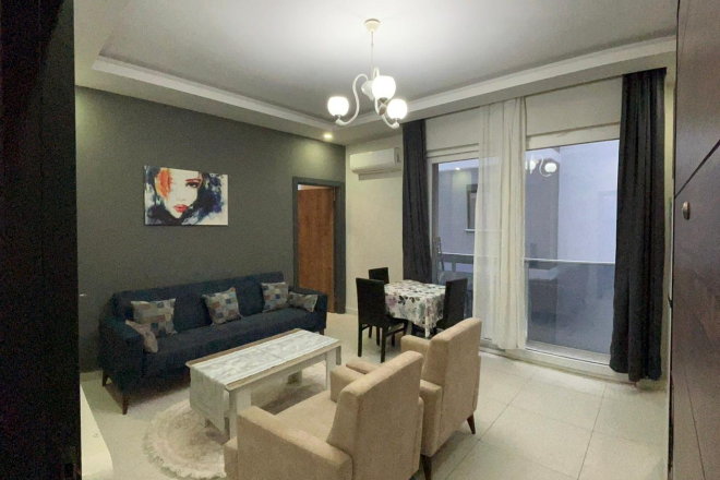 DENİZE 600 METRE 1+1 EŞYALI SATILIK DAİRE
