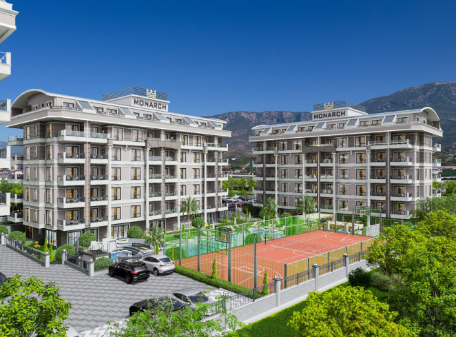 Новая квартира 3+1 в Каргыджаке, Аланья — современный комплекс в 300 м от моря