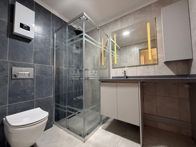 Новая квартира 3+1 в Каргыджаке, Аланья — современный комплекс в 300 м от моря