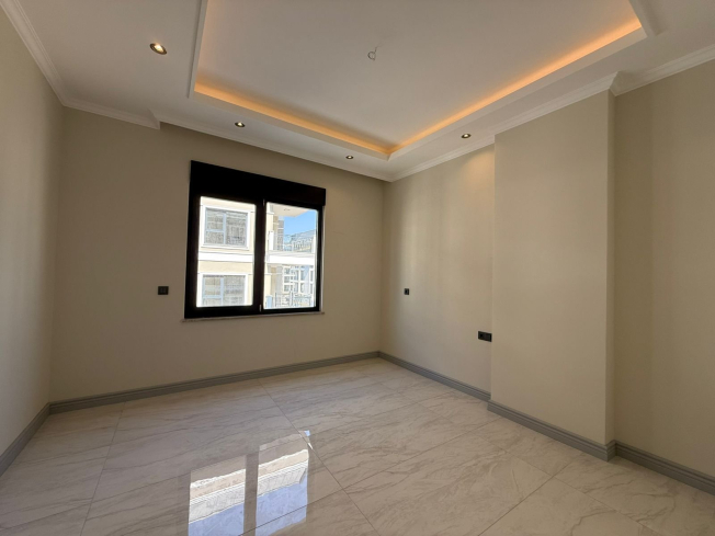 Новая квартира 3+1 в Каргыджаке, Аланья — современный комплекс в 300 м от моря