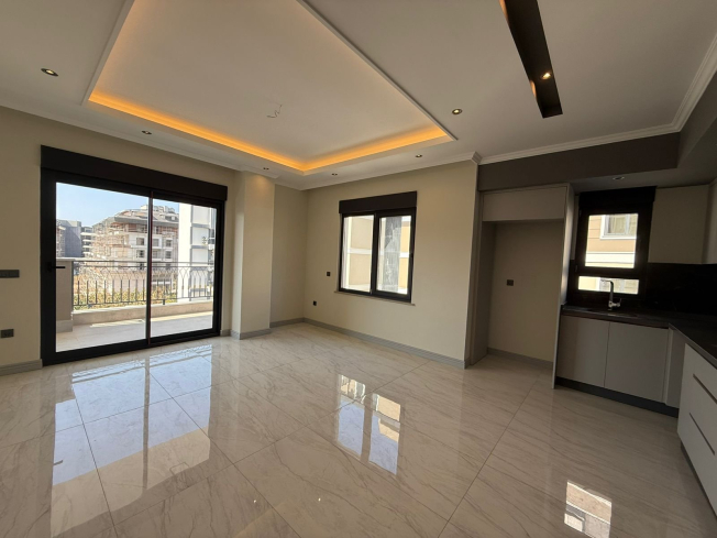 Новая квартира 3+1 в Каргыджаке, Аланья — современный комплекс в 300 м от моря