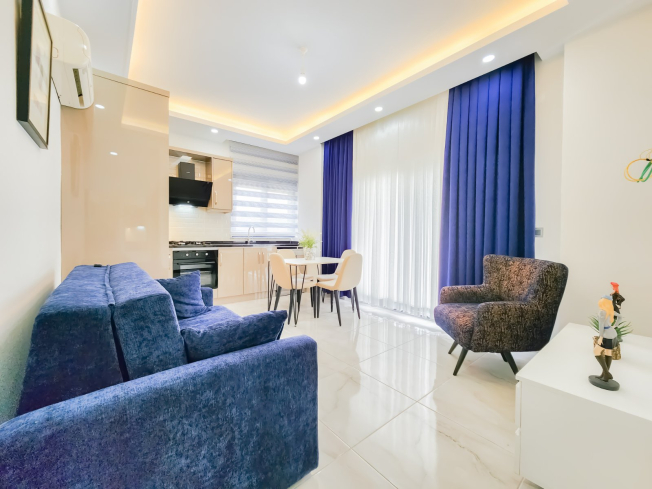 1+1 full eşyalı daire