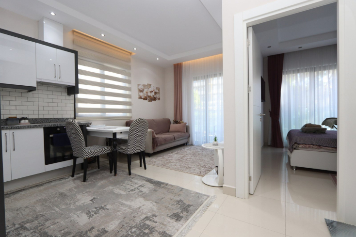 1+1 full eşyalı daire