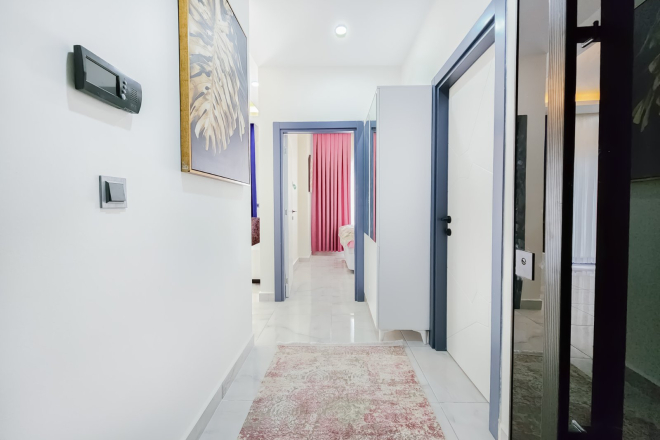 1+1 full eşyalı daire