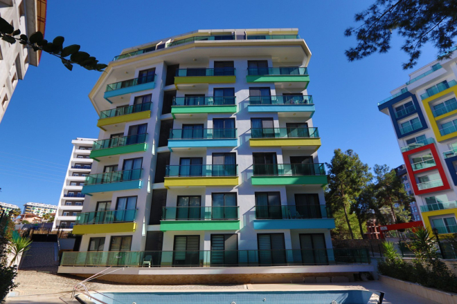 1+1 full eşyalı daire