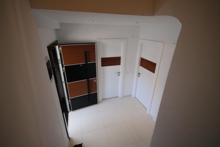 Пентхаус 3+1 у пляжа Клеопатра в Аланье — меблированный дуплекс 180 м² в 400 м от моря