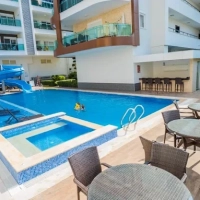 Пентхаус 3+1 у пляжа Клеопатра в Аланье — меблированный дуплекс 180 м² в 400 м от моря