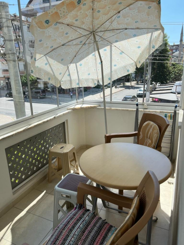 Квартира 1+1 у пляжа Дамлаташ и Клеопатра в Аланье — меблированные апартаменты 50 м²