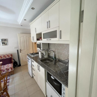 Квартира 1+1 у пляжа Дамлаташ и Клеопатра в Аланье — меблированные апартаменты 50 м²