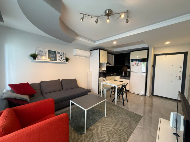 1+1 full eşyalı daire