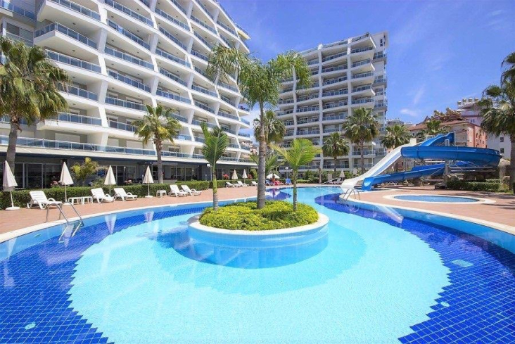 Пентхаус 3+1 в Алании (Джикджилли) — дуплекс 170 м² с инфраструктурой, подходит для гражданства