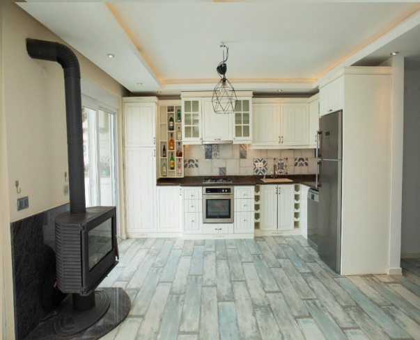 Пентхаус 3+1 в Алании (Джикджилли) — дуплекс 170 м² с инфраструктурой, подходит для гражданства