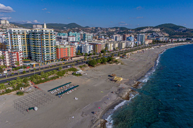 Property for Turkish citizenship in Alanya — 2 apartments in Mahmutlar near the sea