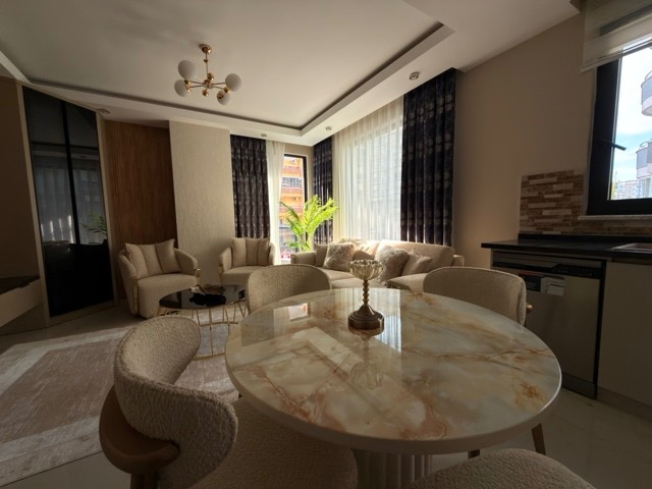 Премиальный пакет: 2 квартиры 2+1 у моря в Алании (Махмутлар), 100 м до пляжа, вид на море, под гражданство