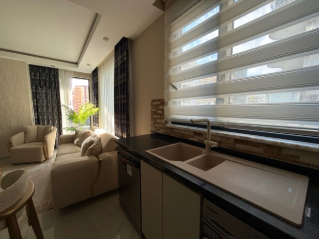 Премиальный пакет: 2 квартиры 2+1 у моря в Алании (Махмутлар), 100 м до пляжа, вид на море, под гражданство