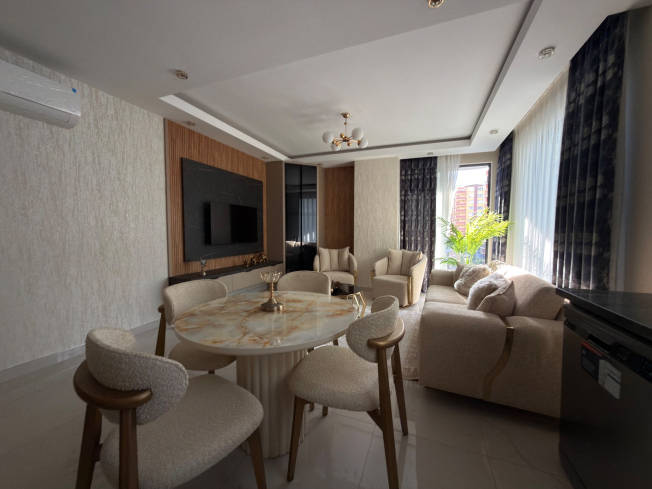 Премиальный пакет: 2 квартиры 2+1 у моря в Алании (Махмутлар), 100 м до пляжа, вид на море, под гражданство