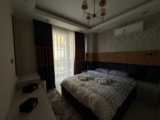 Премиальный пакет: 2 квартиры 2+1 у моря в Алании (Махмутлар), 100 м до пляжа, вид на море, под гражданство