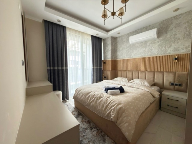 Премиальный пакет: 2 квартиры 2+1 у моря в Алании (Махмутлар), 100 м до пляжа, вид на море, под гражданство