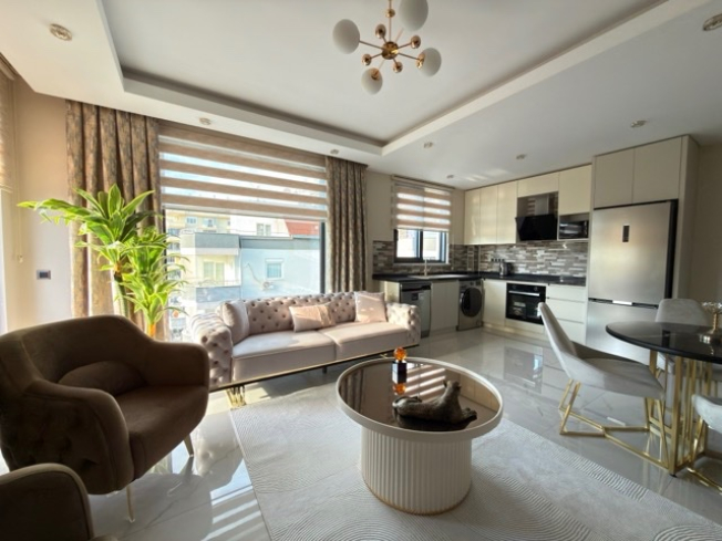 Премиальный пакет: 2 квартиры 2+1 у моря в Алании (Махмутлар), 100 м до пляжа, вид на море, под гражданство