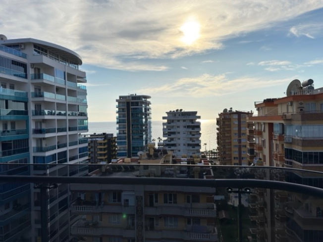 Премиальный пакет: 2 квартиры 2+1 у моря в Алании (Махмутлар), 100 м до пляжа, вид на море, под гражданство