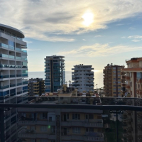 Премиальный пакет: 2 квартиры 2+1 у моря в Алании (Махмутлар), 100 м до пляжа, вид на море, под гражданство