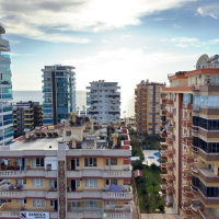 Премиальный пакет: 2 квартиры 2+1 у моря в Алании (Махмутлар), 100 м до пляжа, вид на море, под гражданство