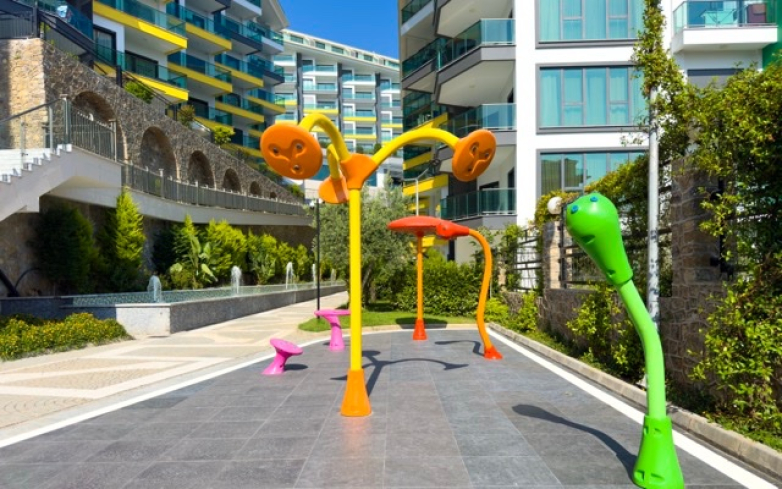 Пентхаус 3+1 в Алании у моря — премиальный комплекс с отельной инфраструктурой, 200 м до пляжа, подходит для гражданства