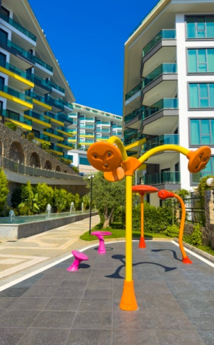 Пентхаус 3+1 в Алании у моря — премиальный комплекс с отельной инфраструктурой, 200 м до пляжа, подходит для гражданства