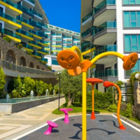 Пентхаус 3+1 в Алании у моря — премиальный комплекс с отельной инфраструктурой, 200 м до пляжа, подходит для гражданства